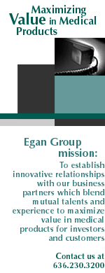 Contact Egan Group - maximizing value in medical products